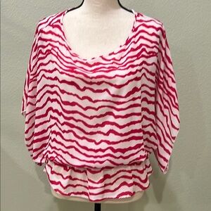 Ariat Pink Batwing Sleeve Blouse